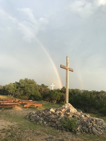 Double Cross with Rainbow, Ken Wade